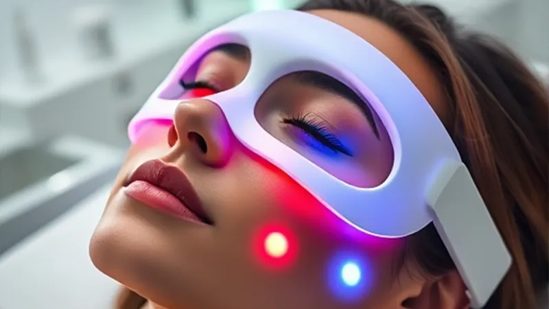 ماسکهای LED برای جوانسازی پوست