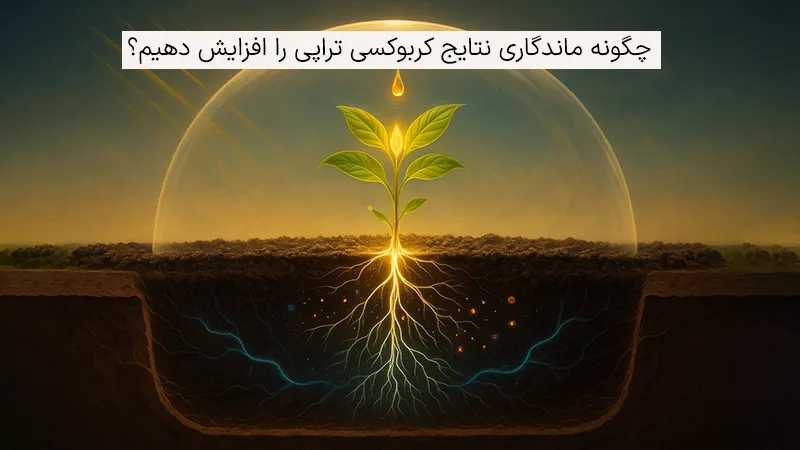 افزایش ماندگاری کربوکسی تراپی