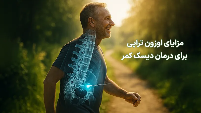 مزایای اوزون تراپی دیسک کمر